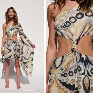 Cult Gaia Lucy Dress Pink Dress XS